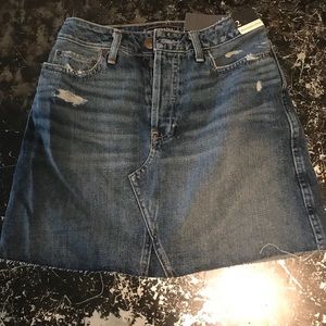 Abercrombie and Fitch denim skirt.  NWT!